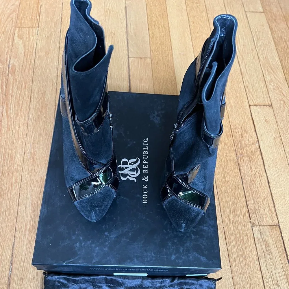 Rock & Republic Sabra Ankle Boot Size 38/8 - Picture 1 of 9